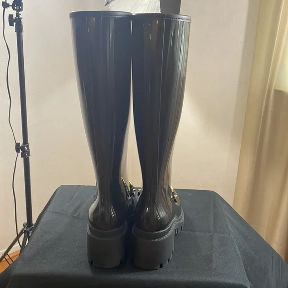 Gucci knee-high boot with Horsebit 6 - Picture 4 of 8